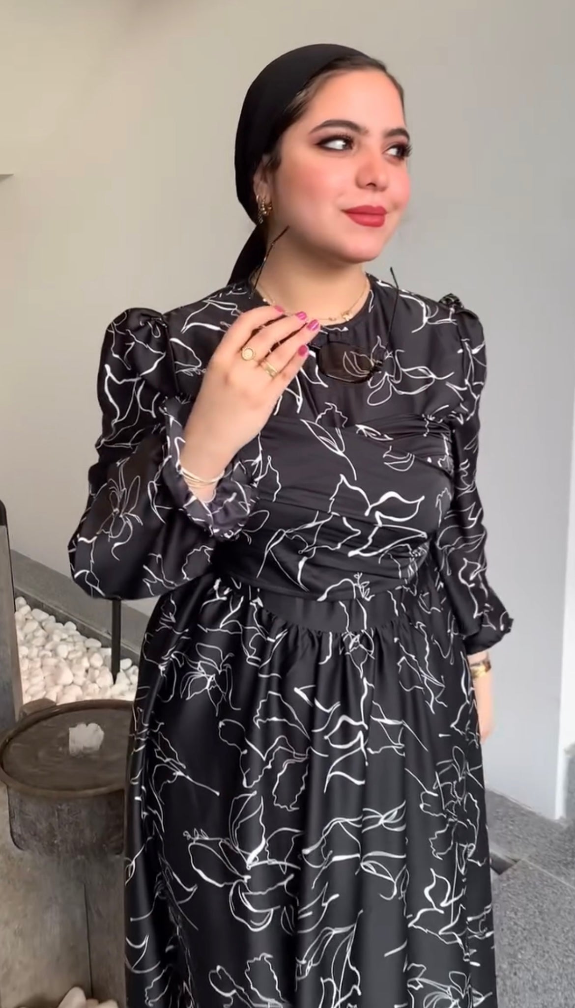 Robe satin