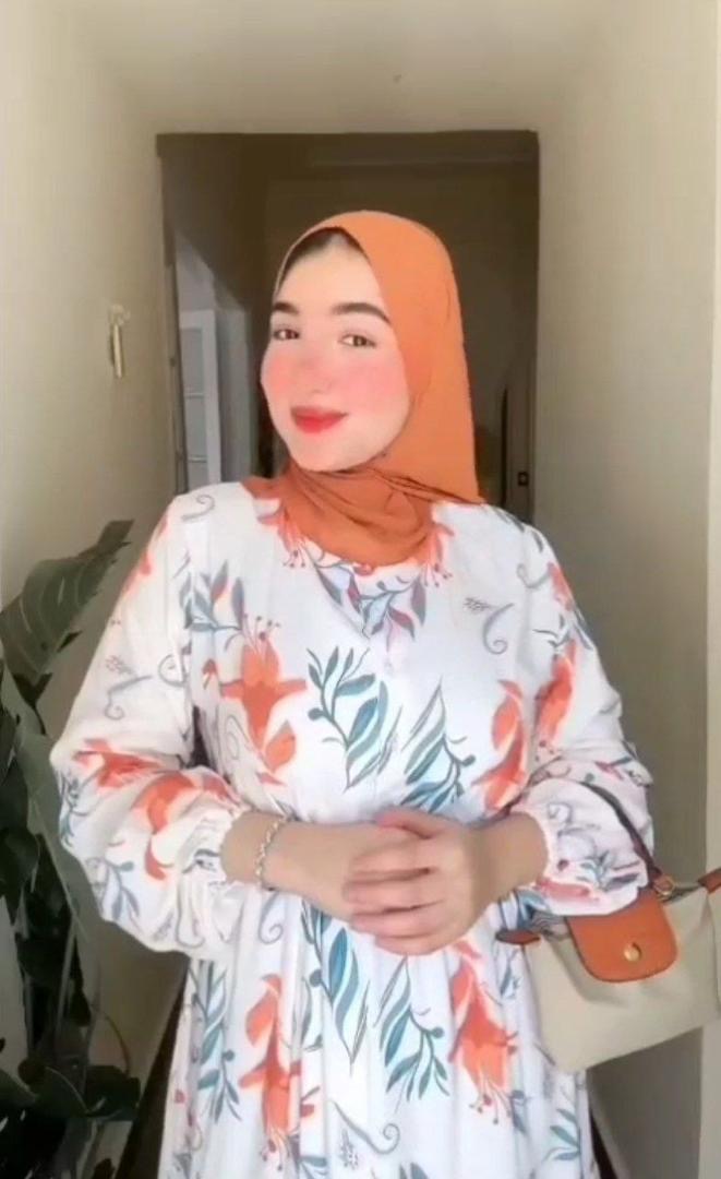 Robe chemise à fleurs