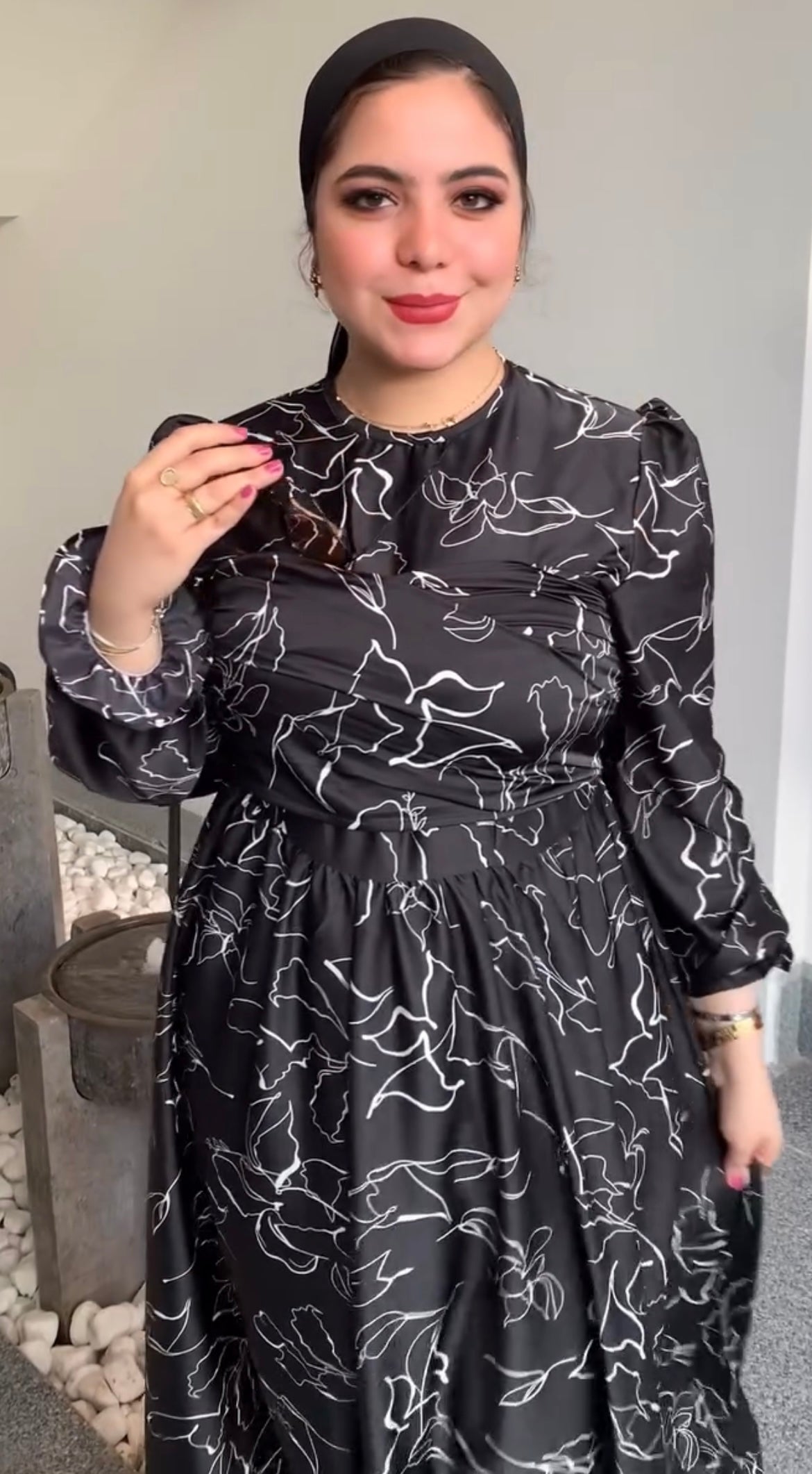 Robe satin