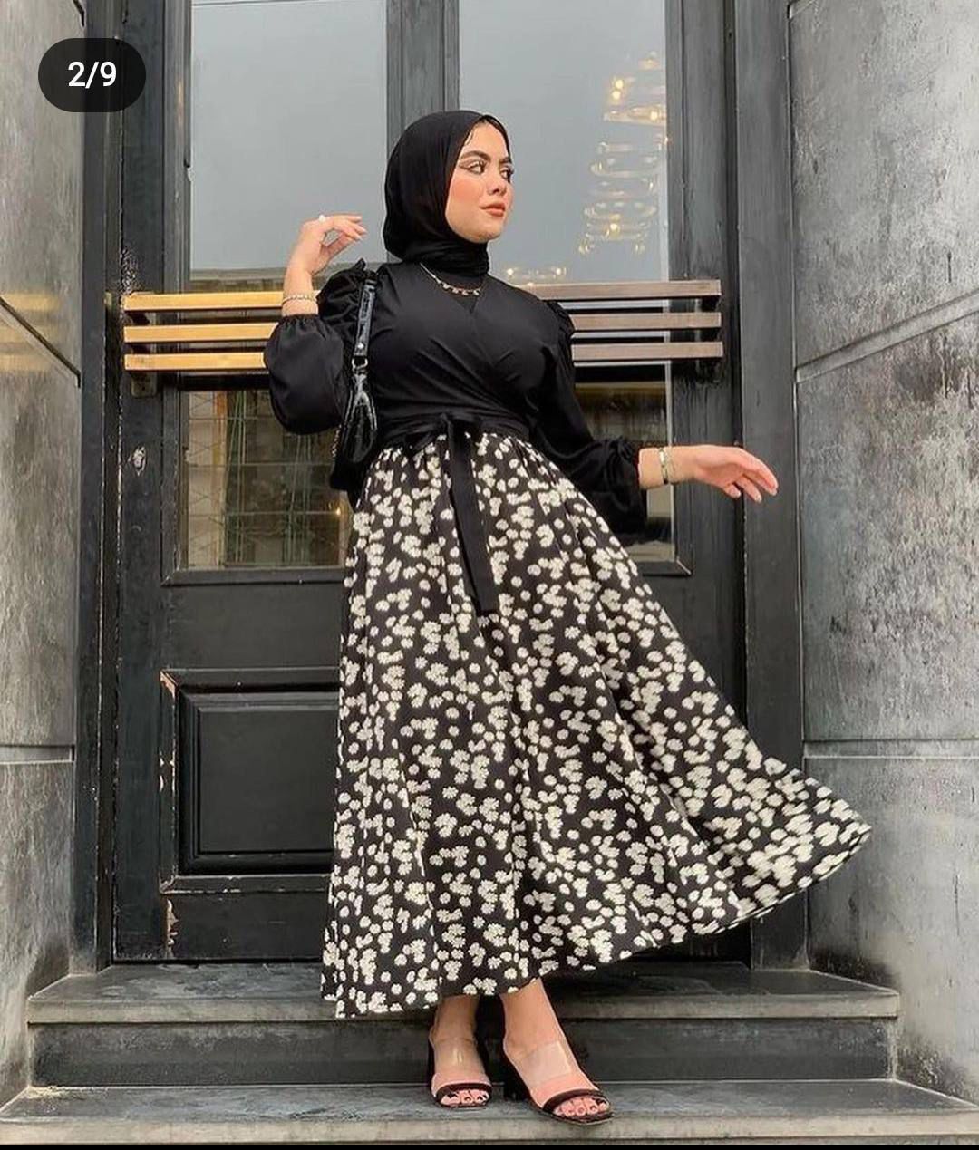 ensemble black and white