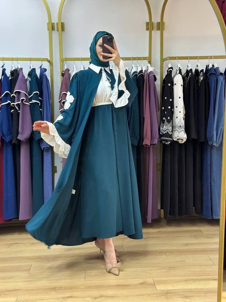 Ensemble robe grand fleure