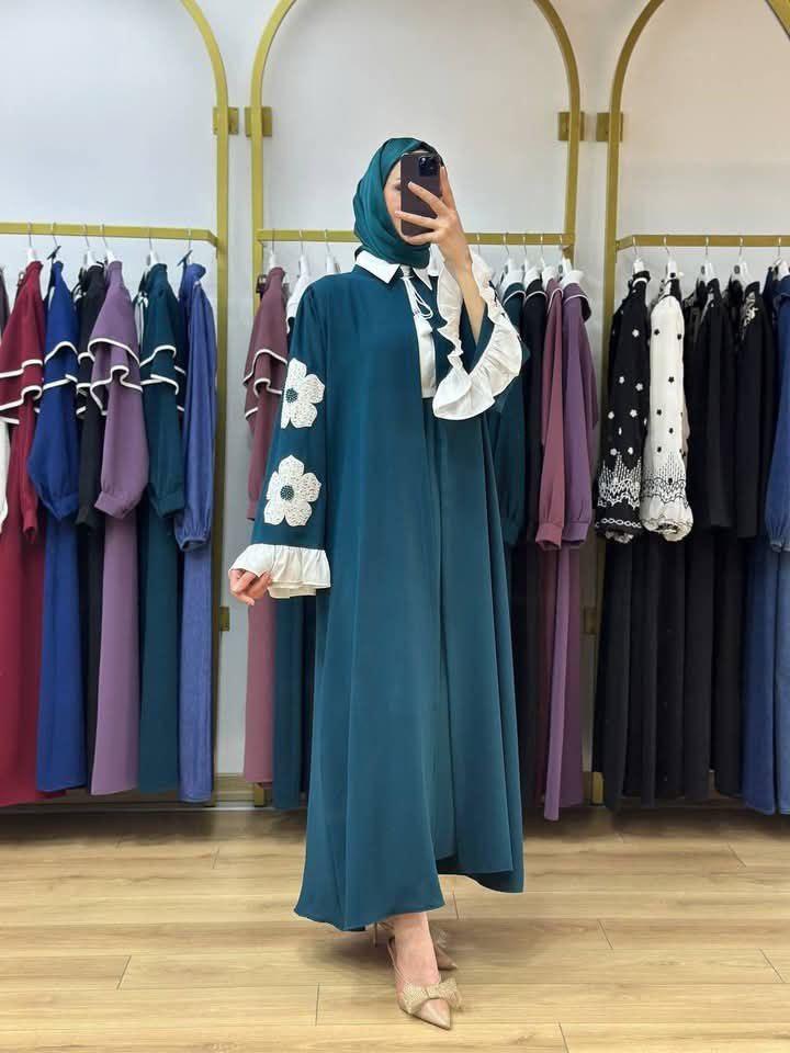 Ensemble robe grand fleure