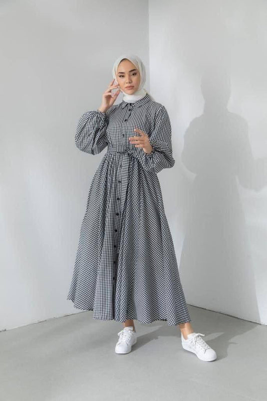 Robe a carreux