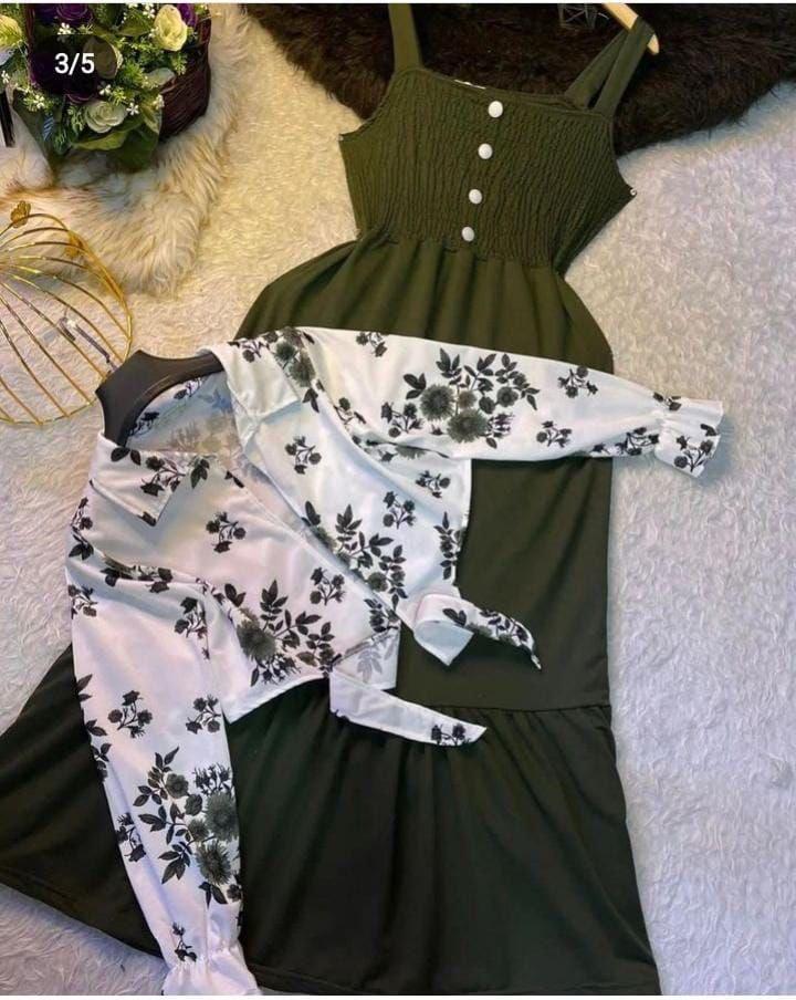 Robe bretelle + Bollero