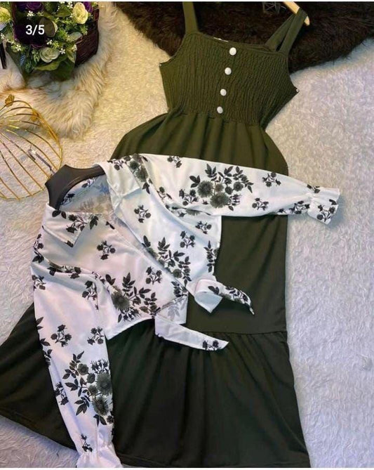 Robe bretelle + Bollero