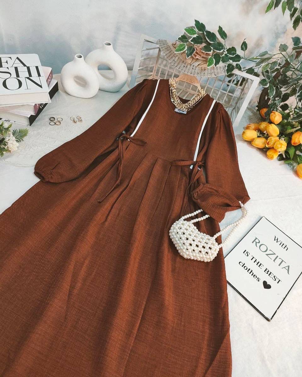 Robe bicolor