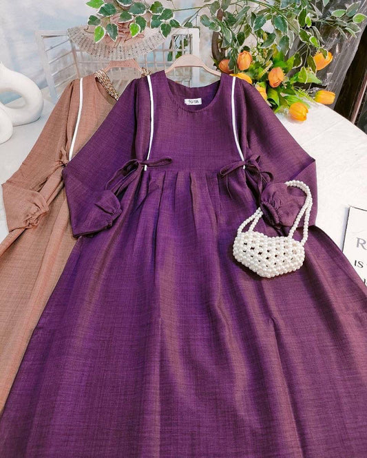 Robe bicolor
